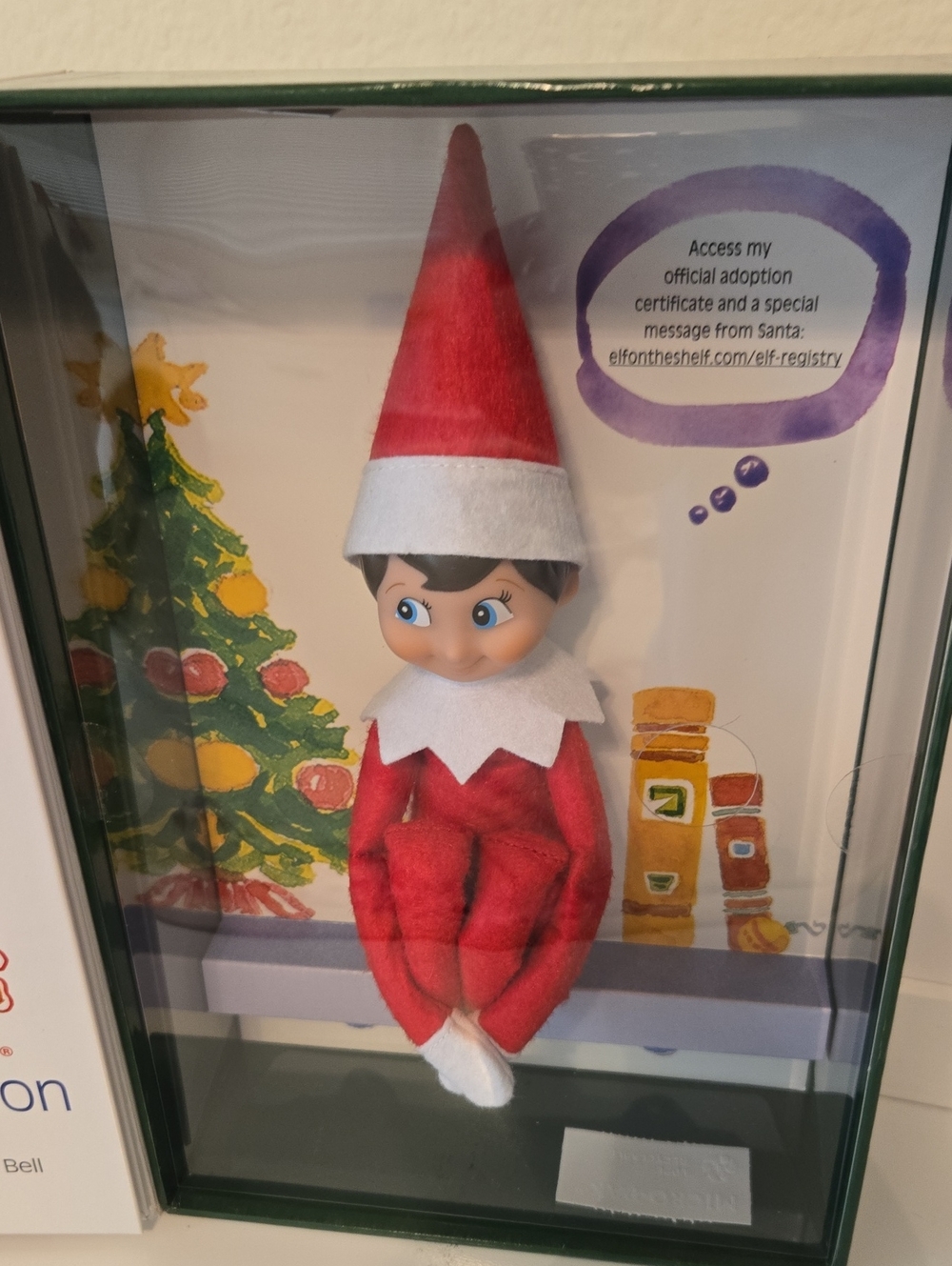 Red Elf On The Shelf Chritmas Tradition  Home Accent Nwt